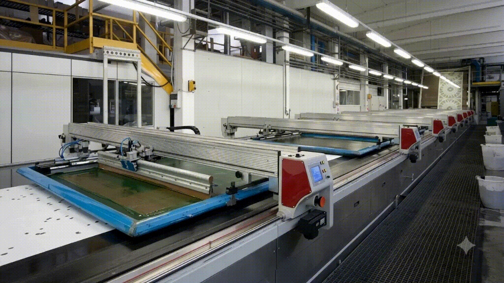 Automatic Flatbed Printing Line